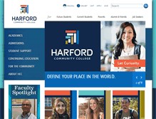 Tablet Screenshot of blackboard.harford.edu